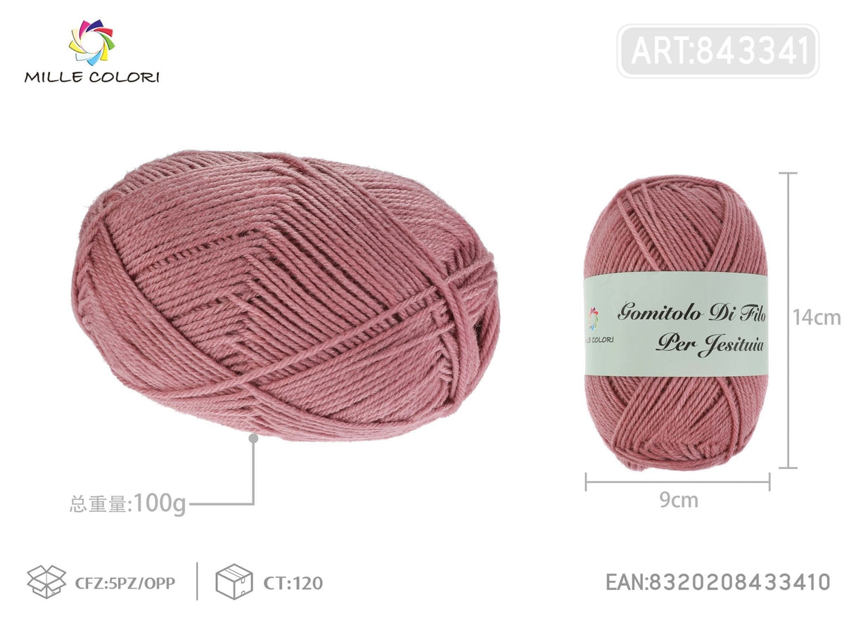 Malva – Gomitolo di Filo Grosso 100 g – Tutti i Colori – Immagine 2 di 2