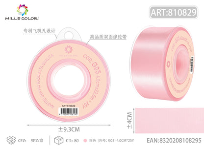 Rosa – Nastro Doppio Raso – Colori e Misure – Immagine 6 di 6