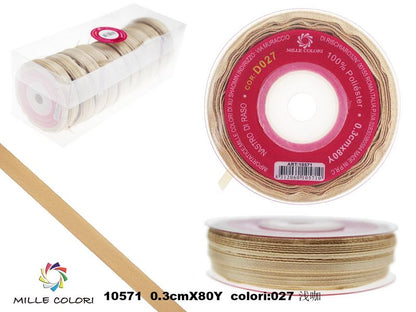 Cachi – Nastro di Raso – Colori e Misure – Immagine 1 di 5
