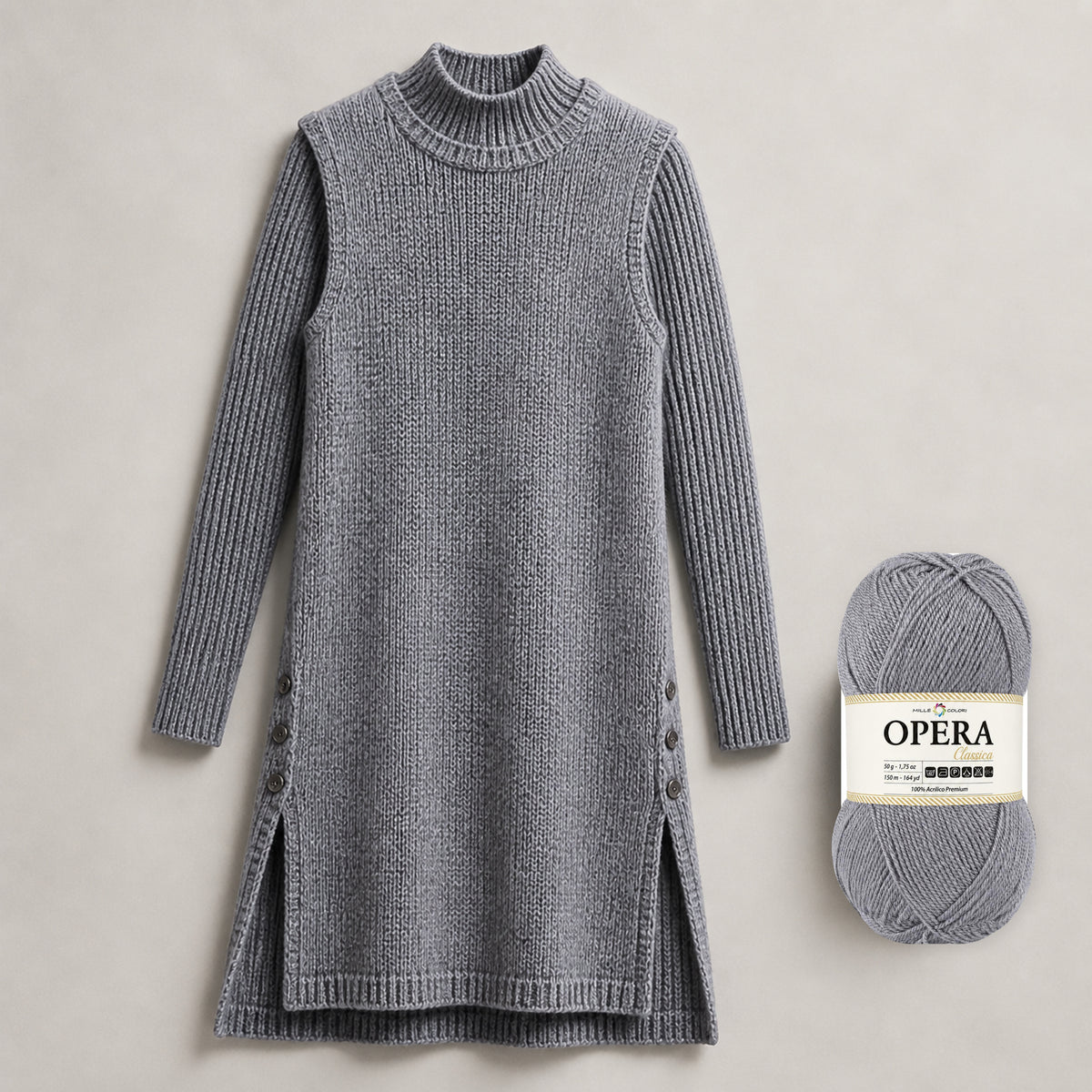 GRIGIO MEDIO – Progetto finito con prodotto