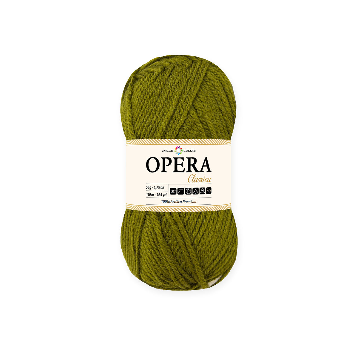 VERDE OLIVA – Vista prodotto su sfondo bianco