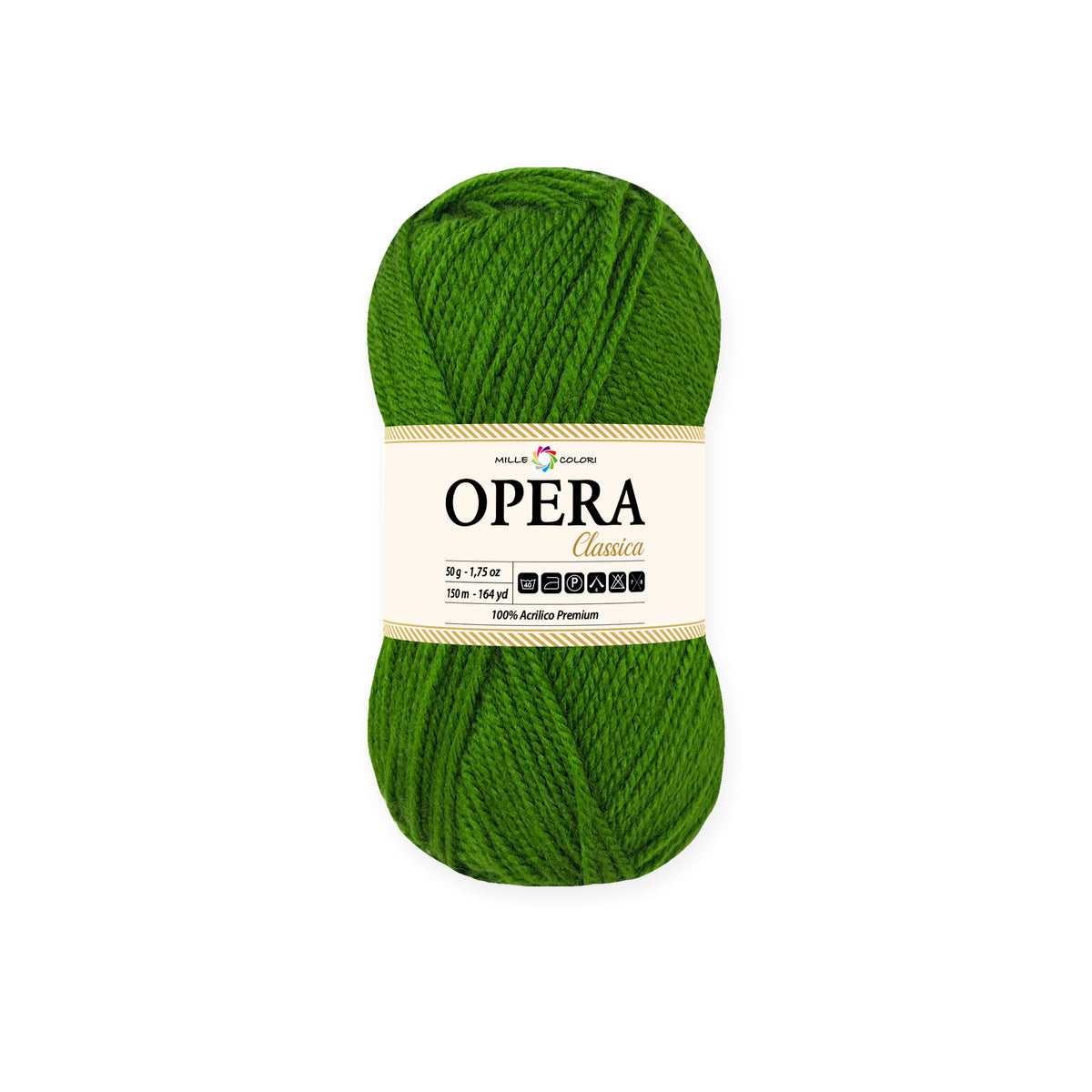 VERDE PRATO – Vista prodotto su sfondo bianco