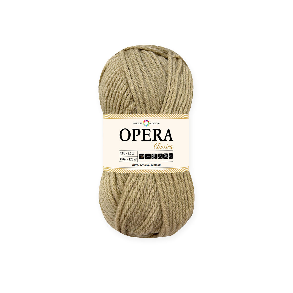 BEIGE – Vista prodotto su sfondo bianco