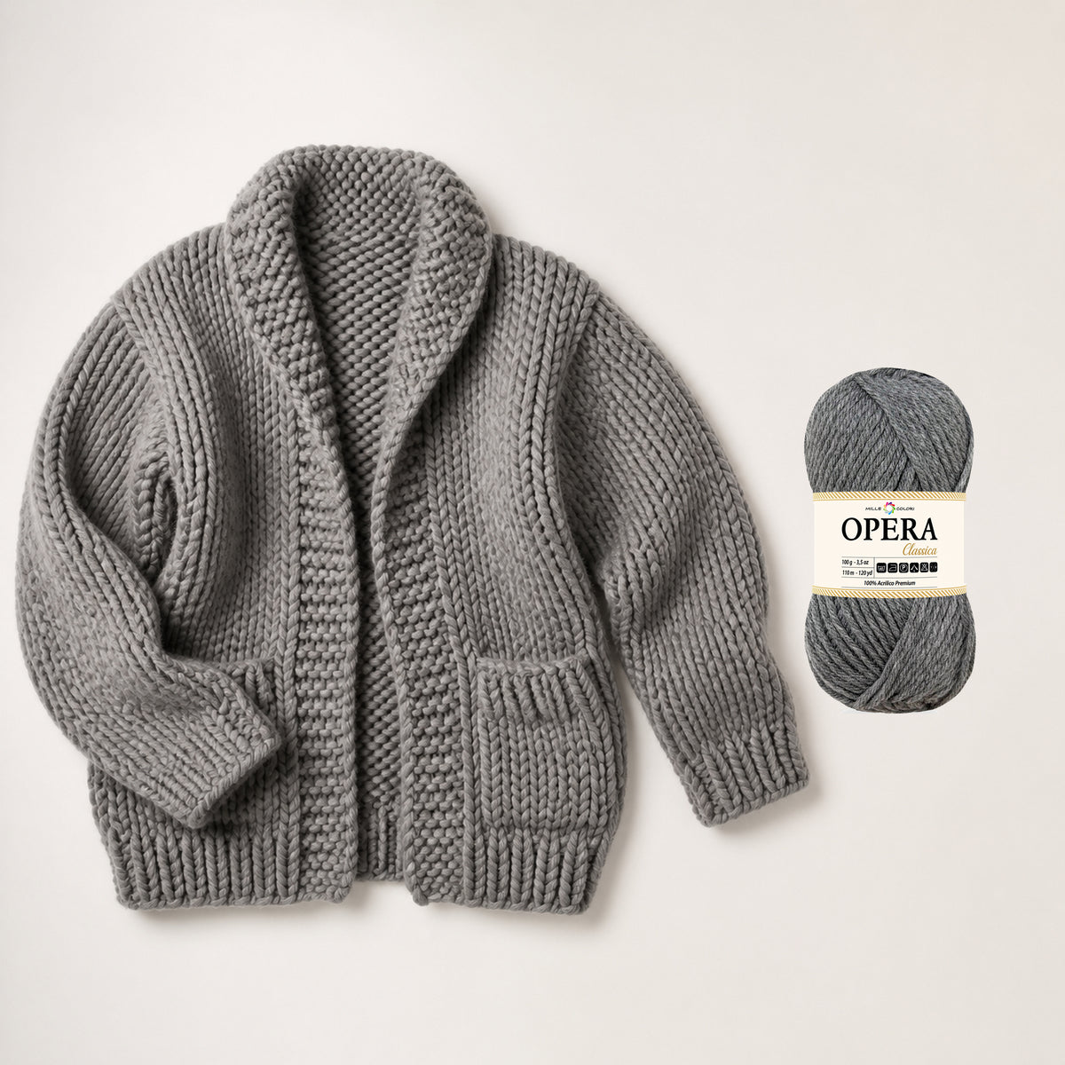GRIGIO MEDIO – Progetto finito con prodotto