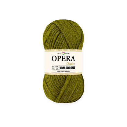 VERDE OLIVA – Vista prodotto su sfondo bianco