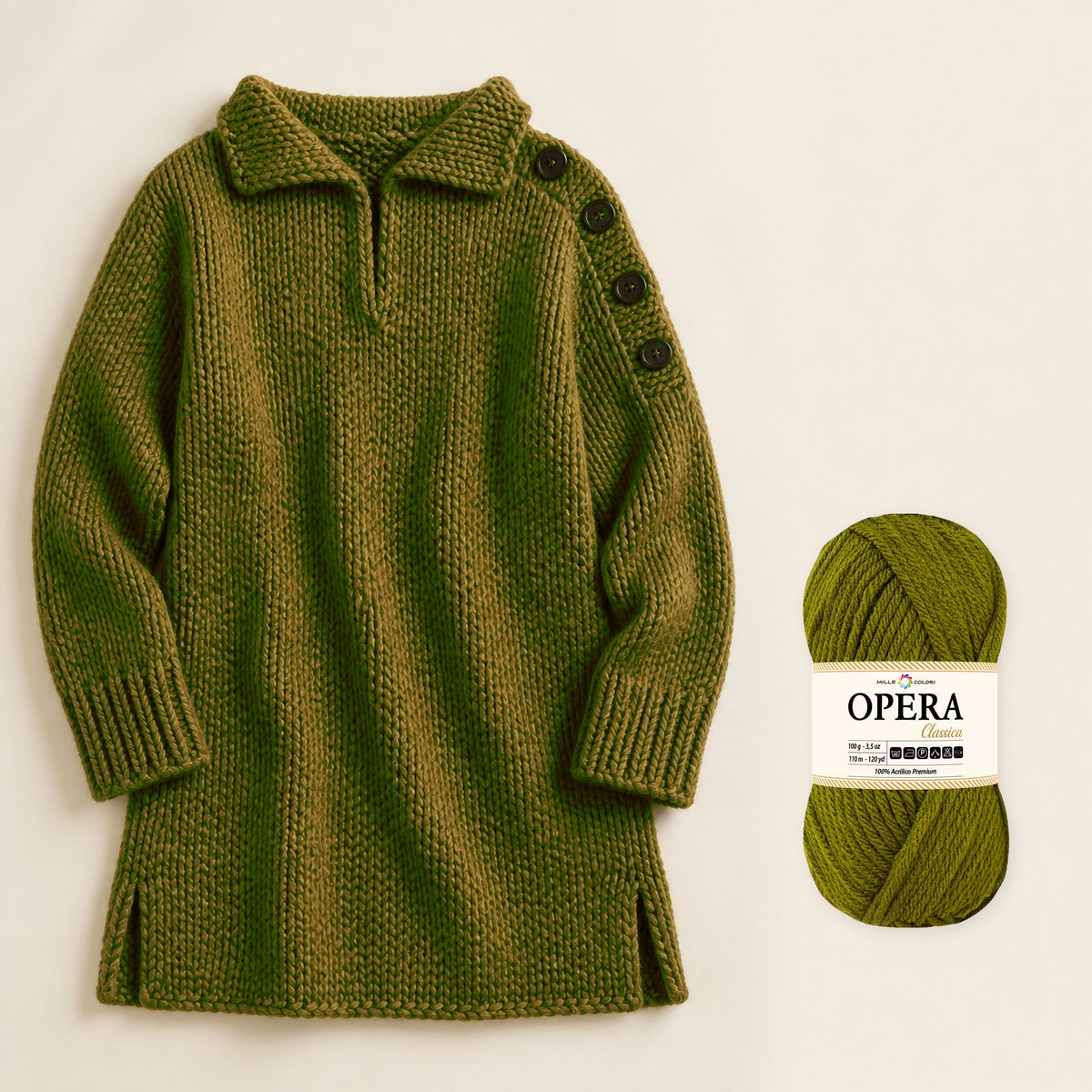 VERDE OLIVA – Progetto finito con prodotto