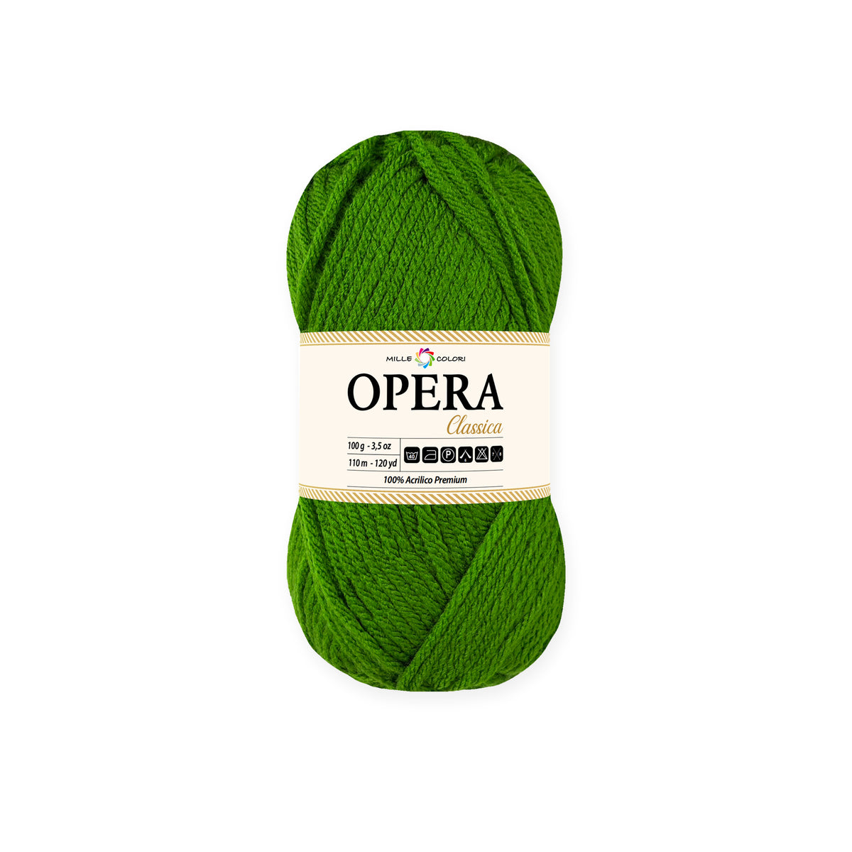 VERDE PRATO – Vista prodotto su sfondo bianco