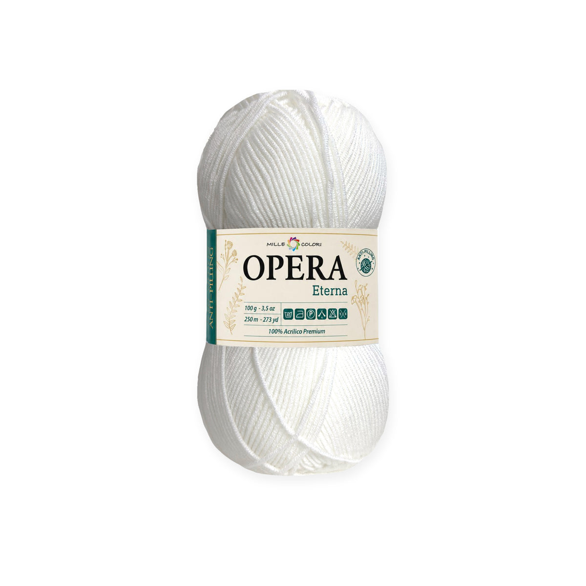 BIANCO – Vista prodotto su sfondo bianco
