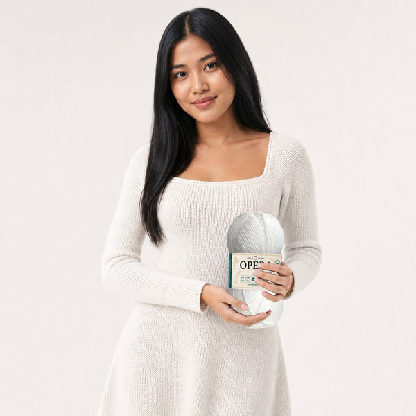 BIANCO – Modella con prodotto