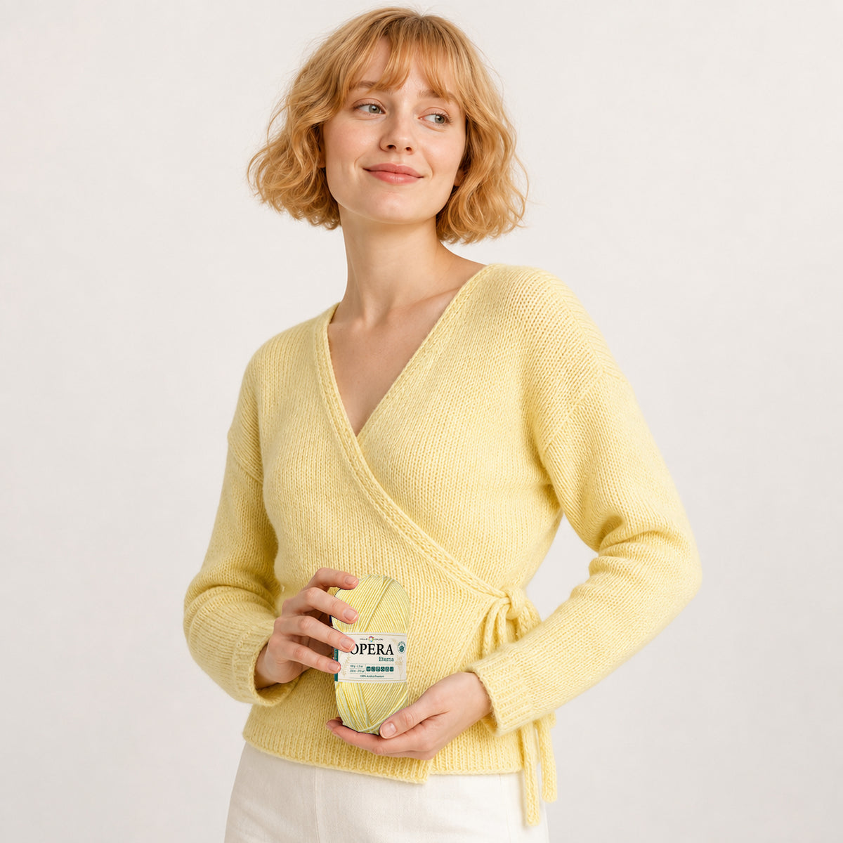 PANNA – Modella con prodotto