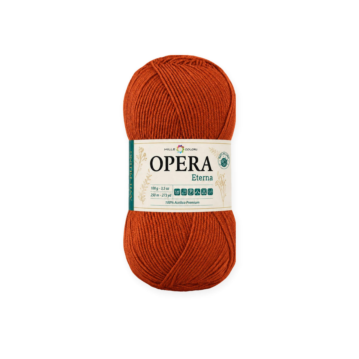 ARANCIONE BRUCIATO – Vista prodotto su sfondo bianco