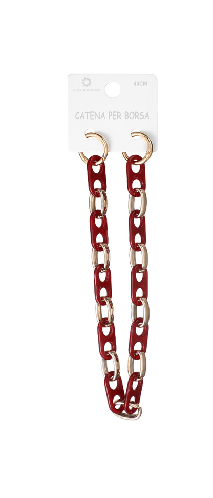 Catena per Borsa Elegante in Acrilico e Metallo – 40cm