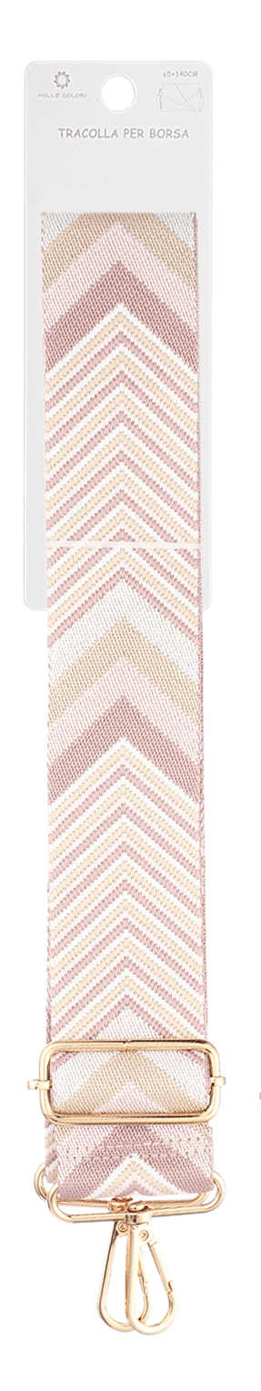 Tracolla regolabile per borsa con motivo a freccia chevron 140CM 5CM Mille Colori colori 2