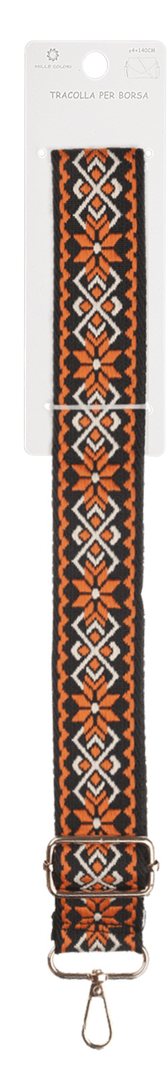 Tracolla regolabile per borsa etnica in tessuto 140CM 4CM Mille Colori colori 7