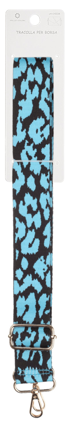 Tracolla regolabile per borsa animalier leopardata 140CM 4CM Mille Colori colori 5